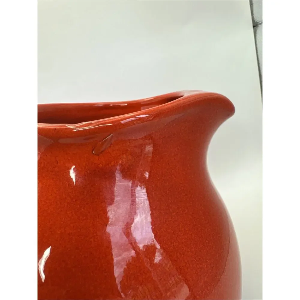 Vintage Waechtersbach Solid‎ Red bubble shaped 70 oz Pitcher